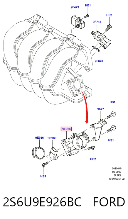 Cuerpo de aceleración completo Ford Fiesta VAN furgoneta (2003 - 2009) precio, desde 58,08 EUR