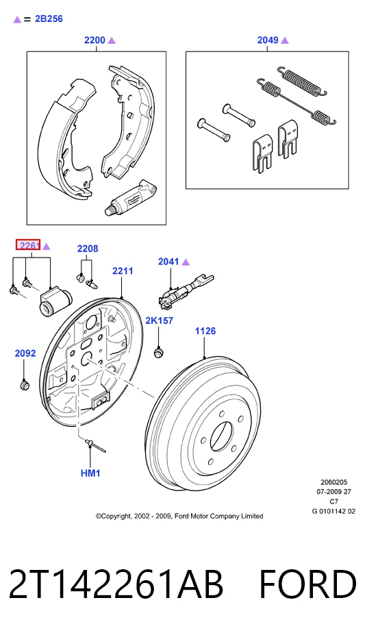 Bombín de freno de rueda trasero Ford Connect  furgoneta comprar en España