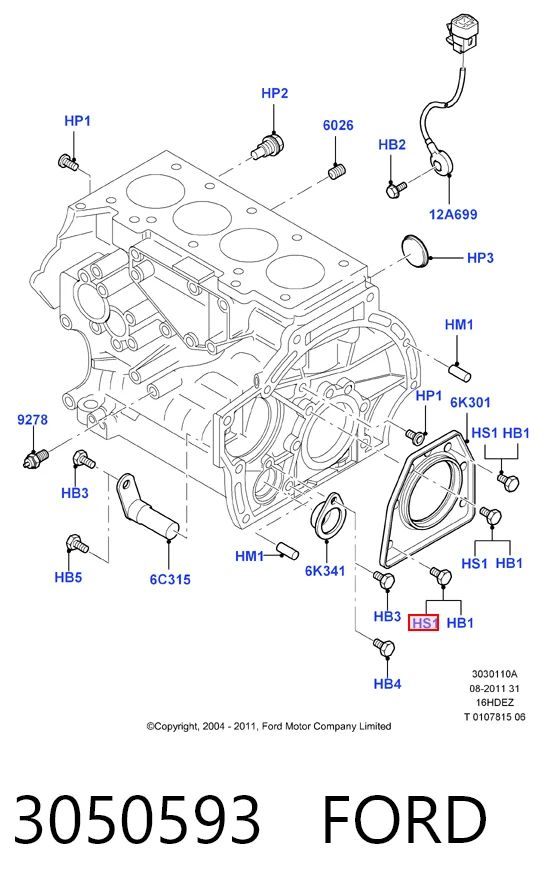3050593 FORD