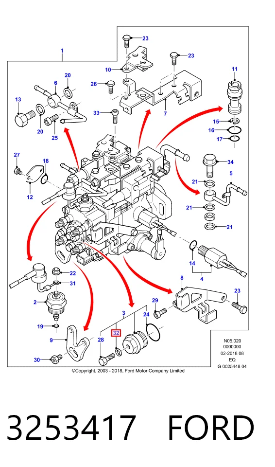 3253417 Ford