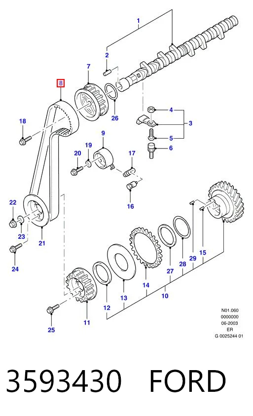 3593430 Ford