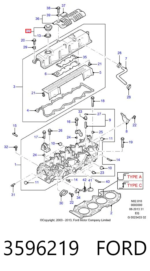 3596219 FORD