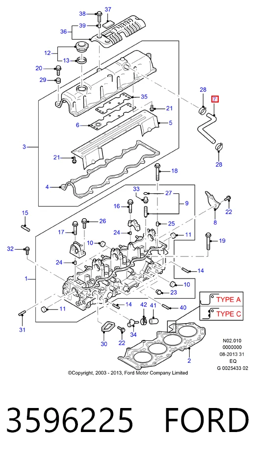 3596225 Ford