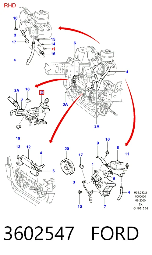 Comprar Cremallera de dirección Ford Explorer  U2