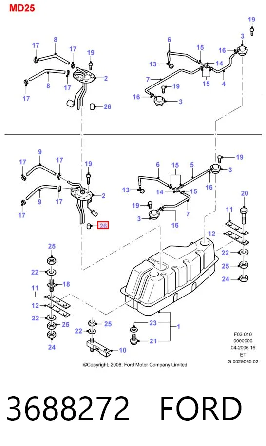 3688272 Ford