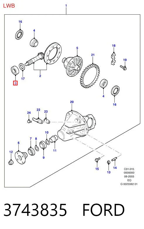 3743835 Ford