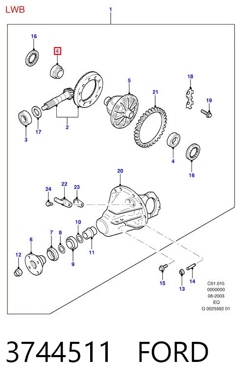 3744511 Ford