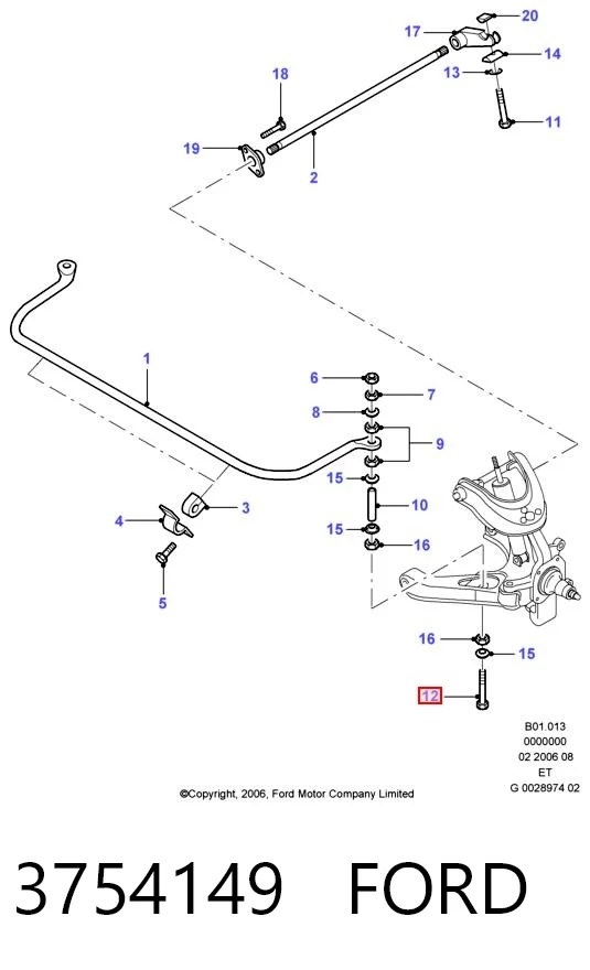 3754149 Ford