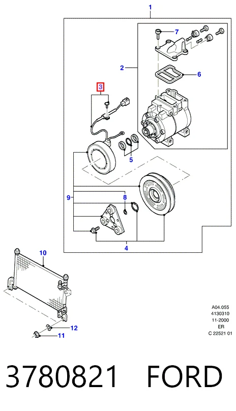3780821 Ford