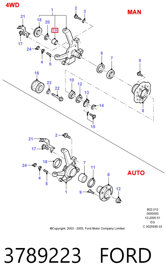 3789223 Ford