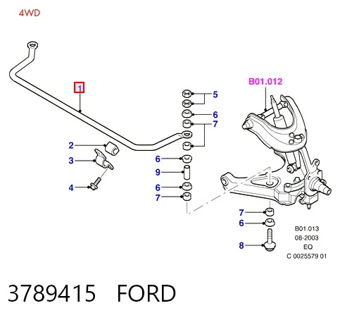 3789415 Ford