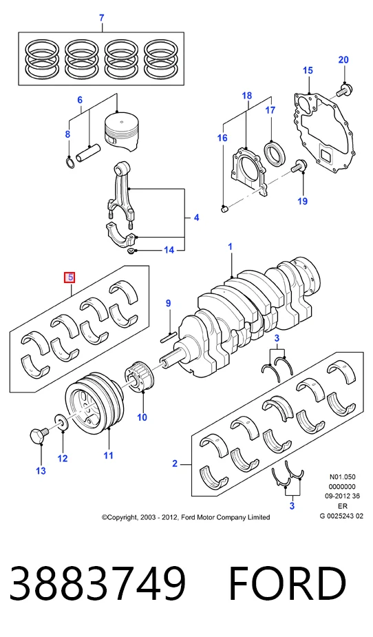 3883749 Ford
