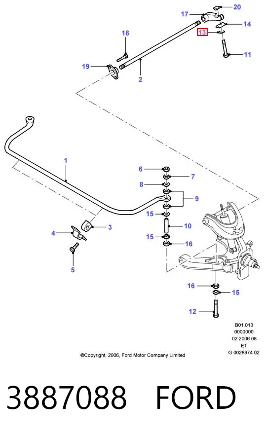 3887088 Ford