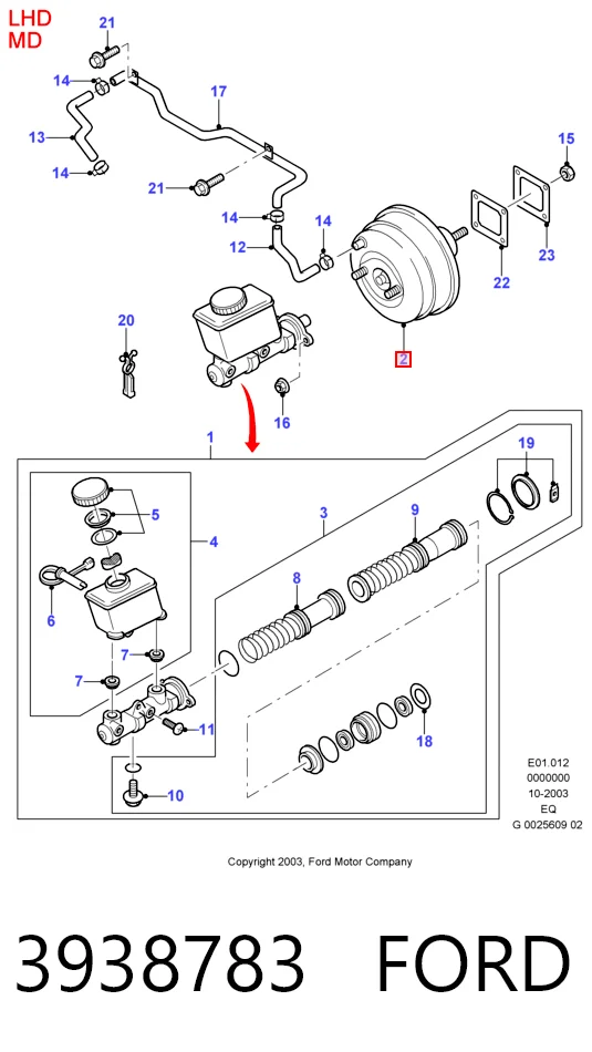 3938783 Ford