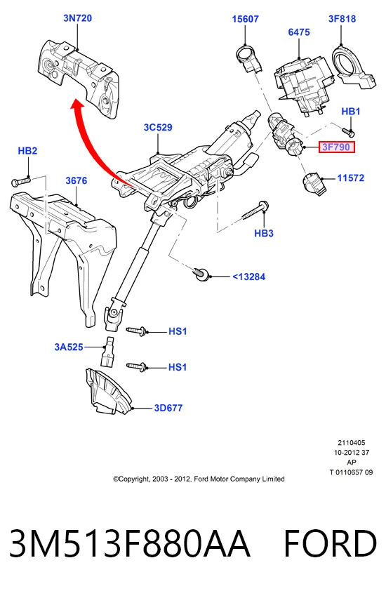 Comprar Bombín de arranque Ford Focus II DA, HCP, DP