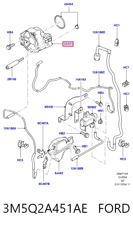 Comprar D1562C2 Mazda Bomba de vacío