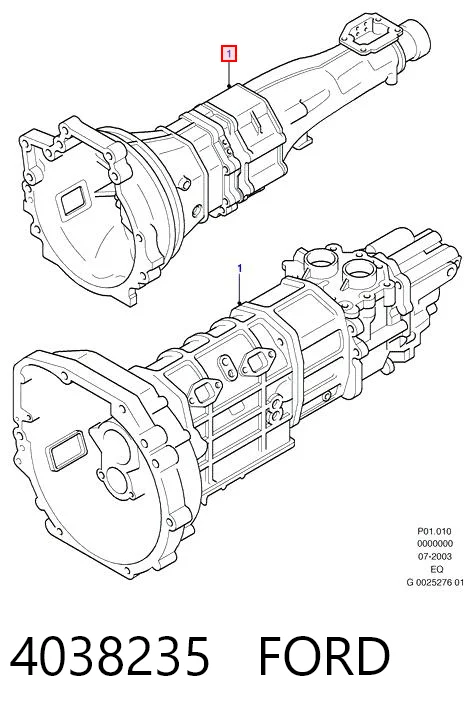 Comprar Caja de cambios manual completa Ford Ranger  EQ a bajo precio