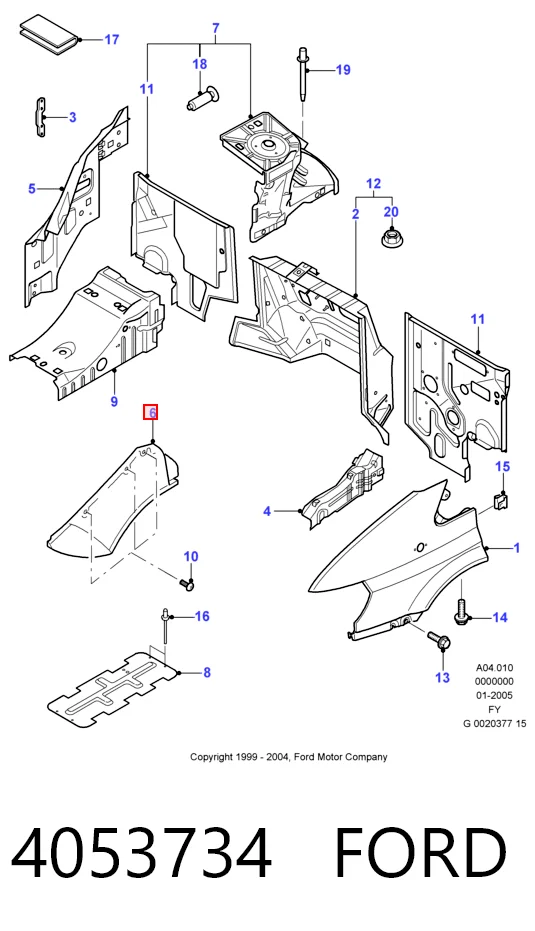 Comprar Paso rueda Ford Transit V V184/5