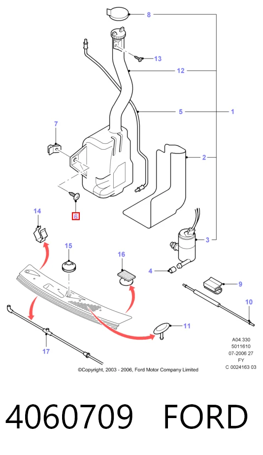 4060709 Ford