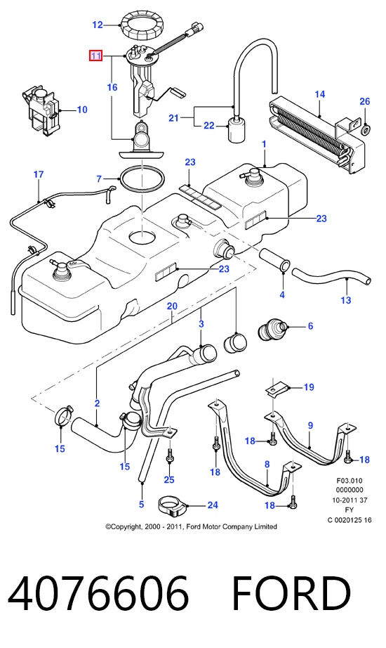 Comprar Aforador de nivel de combustible Ford Transit  V184/5 a bajo precio