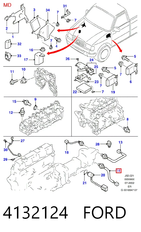  Interruptor de marcha atrás Mazda 626 3