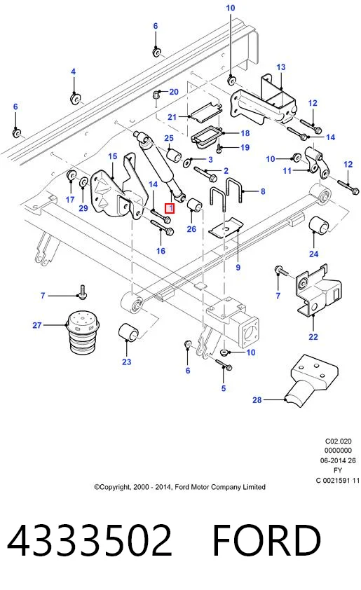 4333502 Ford