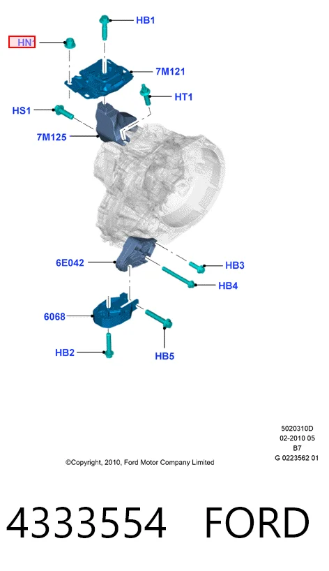 4333554 Ford