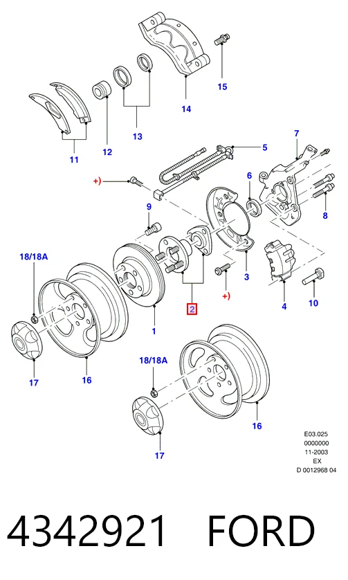 Comprar Buje de rueda delantero Ford Explorer  U2