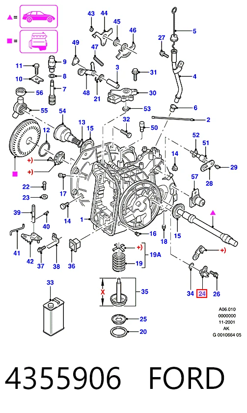 Comprar Sensor de velocidad Ford Mondeo I GBP