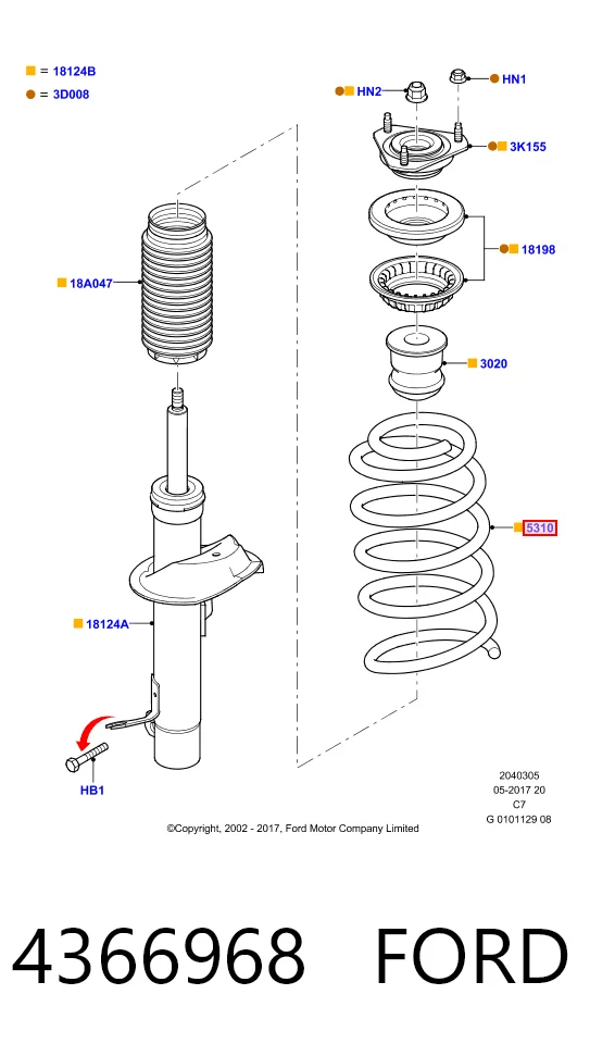 Muelles delantero Connect  furgoneta (2002-2013) original desde 50,09 €