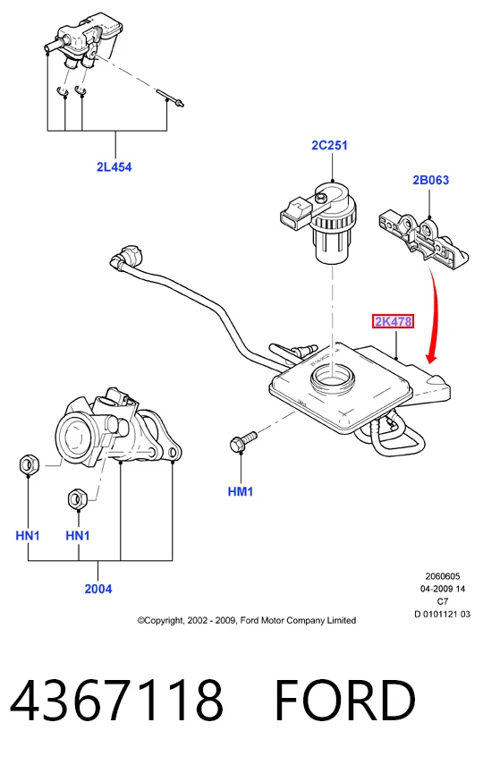 Comprar Depósito de líquido de frenos Ford Connect  TC7