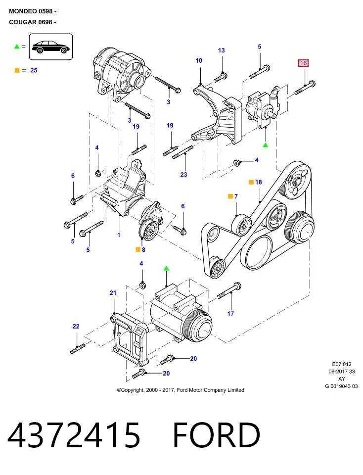 4372415 Ford