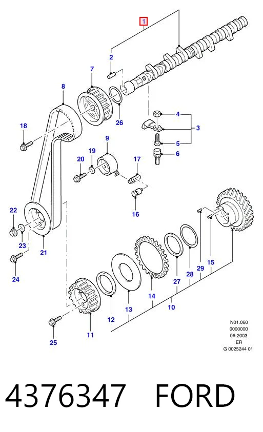 Comprar Árboles de levas Ford Ranger  ER