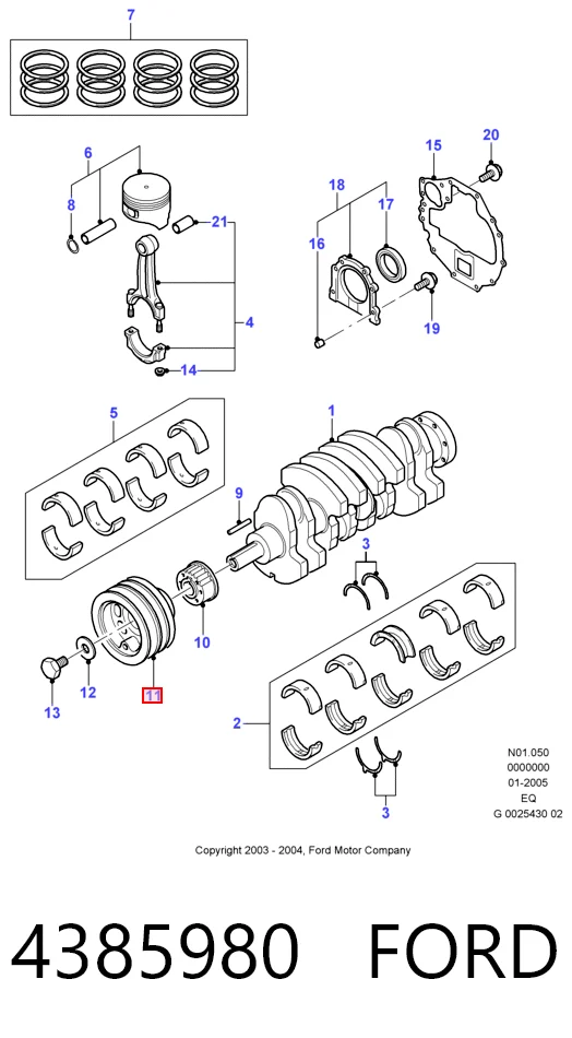 Dámper para Ford Ranger  EQ