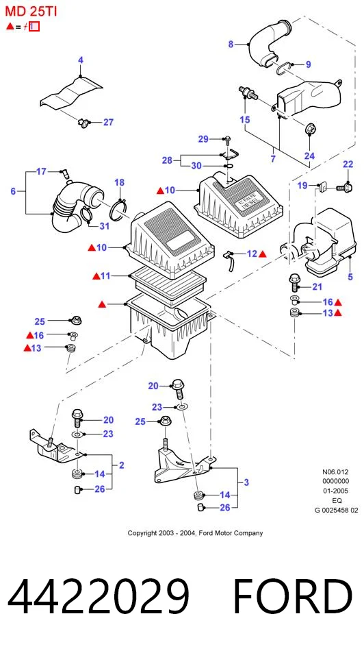 Comprar Caja del filtro de aire Ranger ER
