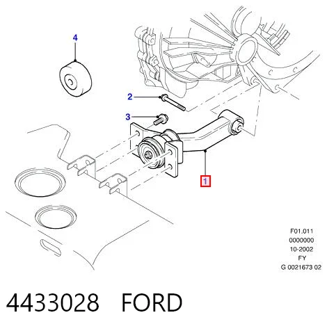 Taco de motor Ford Transit  (2000-2006)