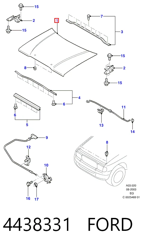 4438331 Ford