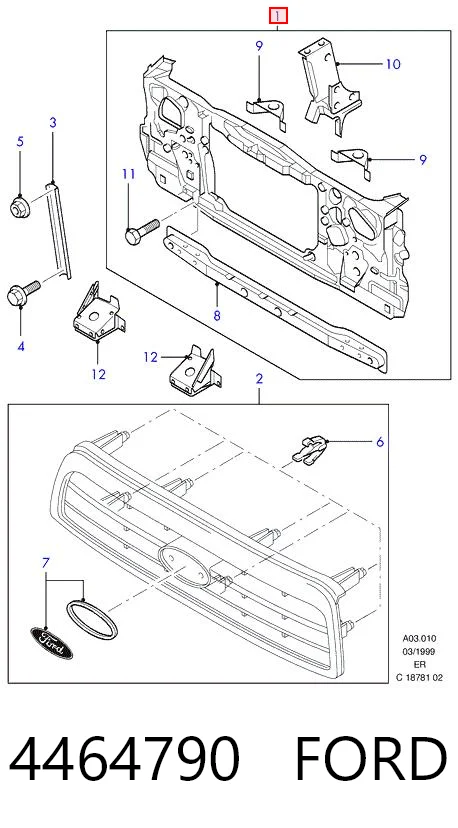 Comprar Soporte de radiador  Ranger  ER