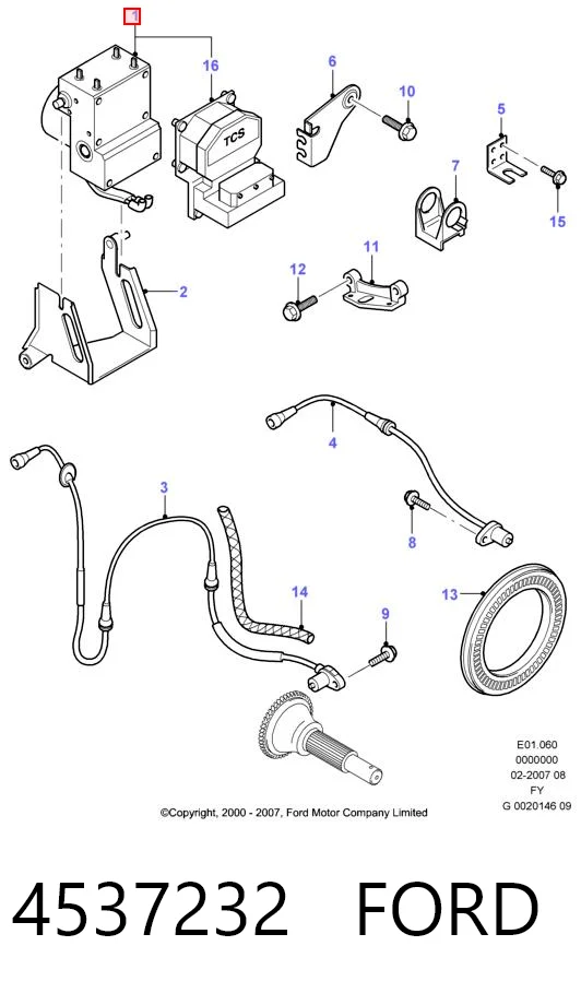 Módulo ABS para Ford Transit V184/5
