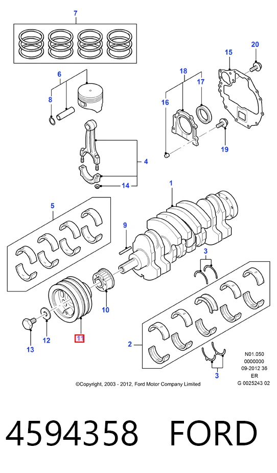 Dámper para Ford Ranger  ER
