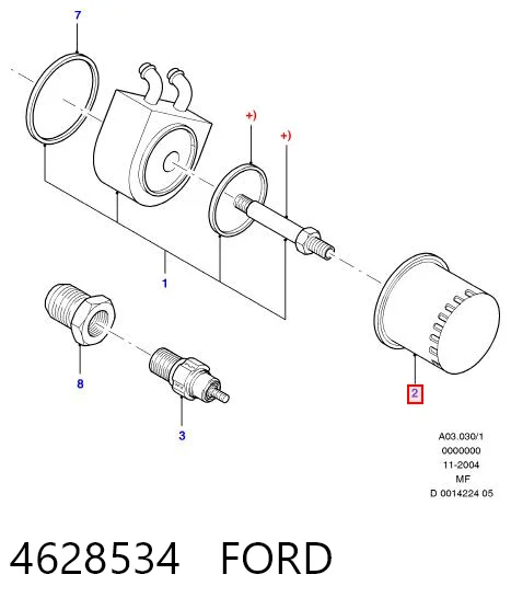 Filtro de aceite motor Ford Explorer  SUV comprar en España