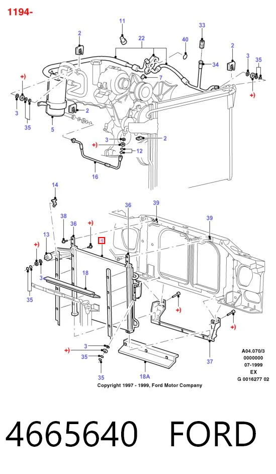 Comprar Condensador aire acondicionado Ford Explorer  U2