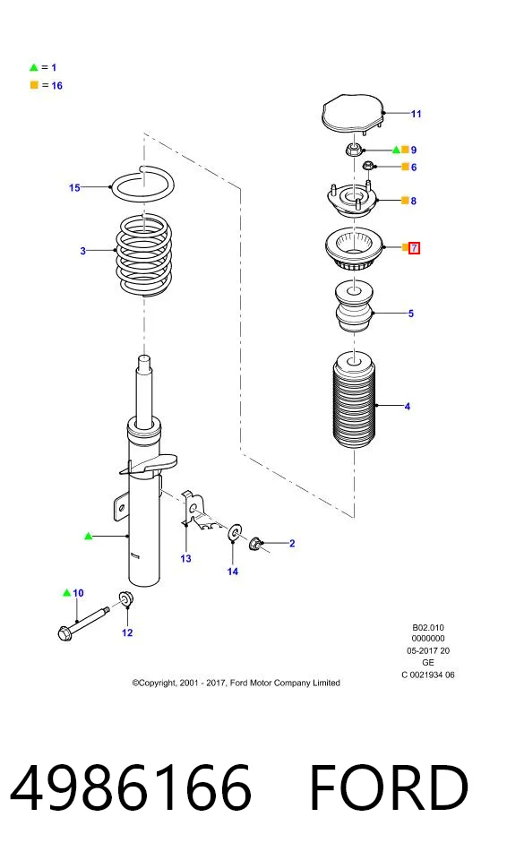 4986166 Ford