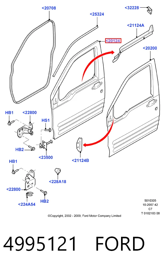 4995121 Ford