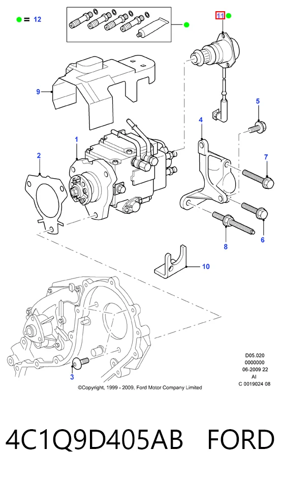 Comprar 986444954 Bosch Válvula reguladora de presión del sistema common rail