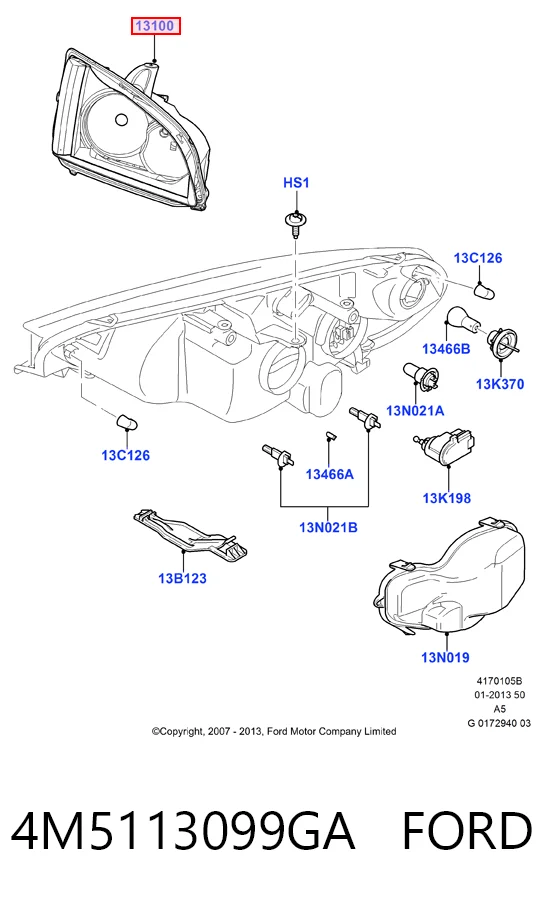 Comprar 2020001055 Visteon Faro derecho