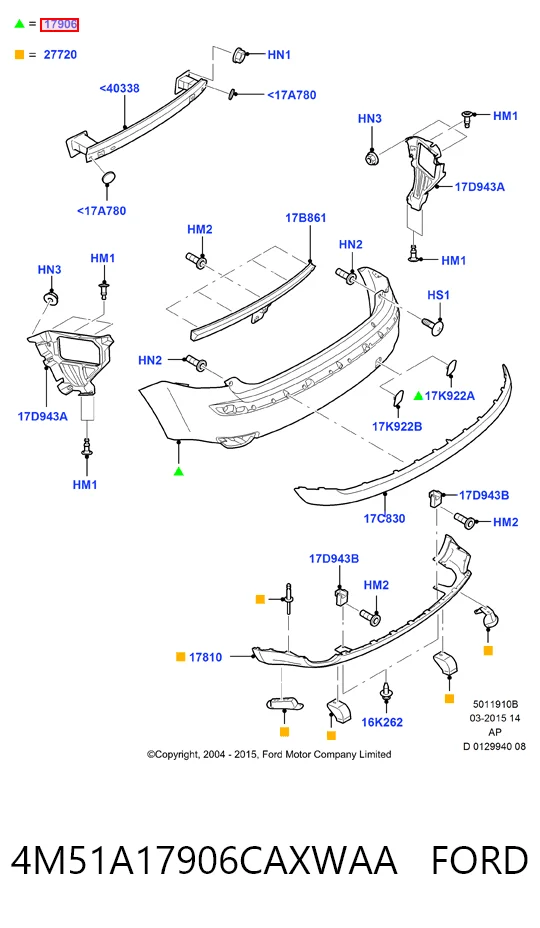 Comprar KH2533950 Starline Parachoques