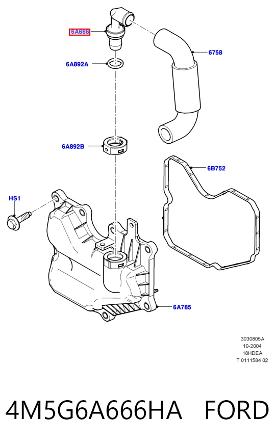 Comprar Válvula PCV Ford S-Max  CA1