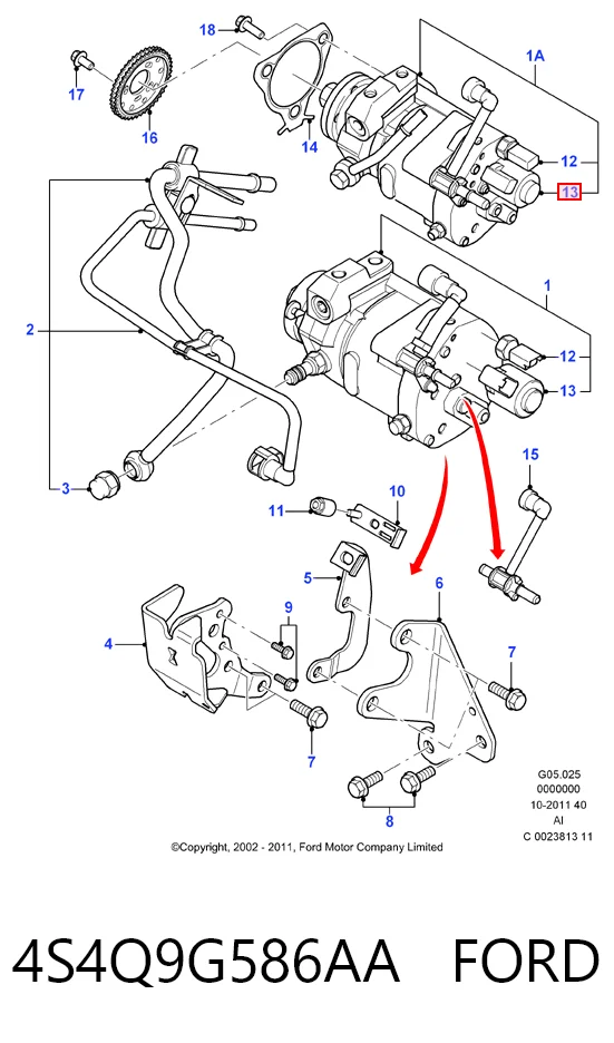 4S4Q9G586AA Ford
