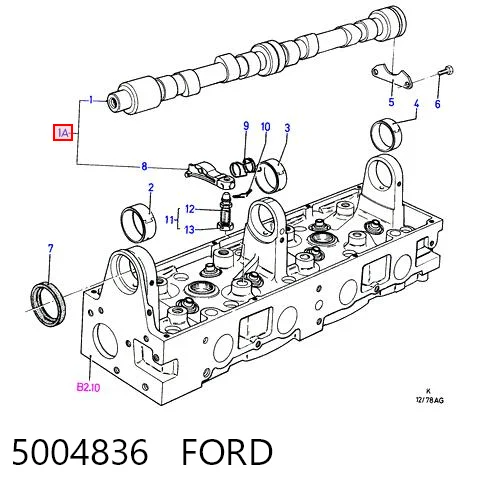 Balancín de motor Ford Transit IV